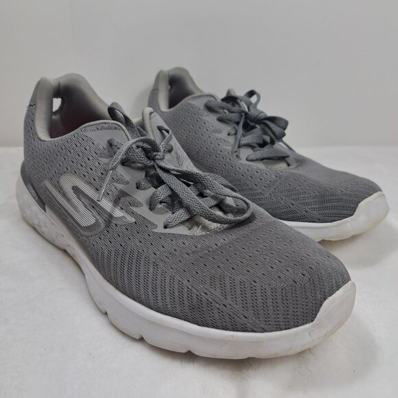Women's Skechers 14804 GoRun Running Shoes, Gray Size 11 Quick-fit Walking - Picture 4 of 12